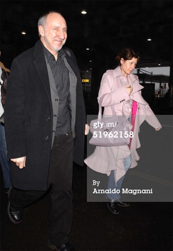 Pete Townshend NYC airport