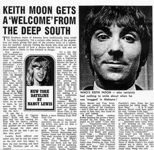 Keith Moon in the Deep South