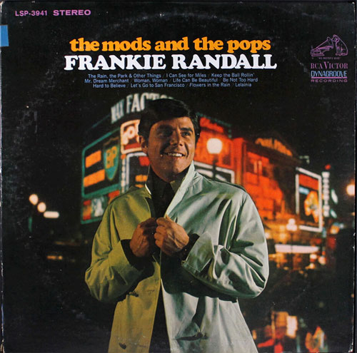 Frankie Randall LP The Mods and the Pops