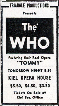 Who ad Nov 8, 1969