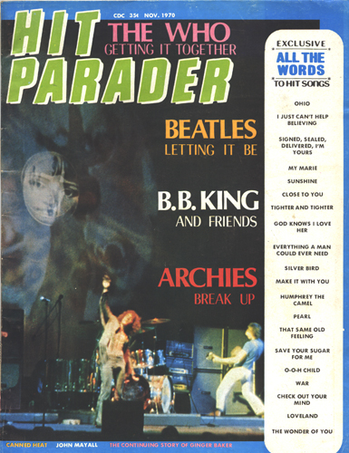 Hit Parader Nov. 1970